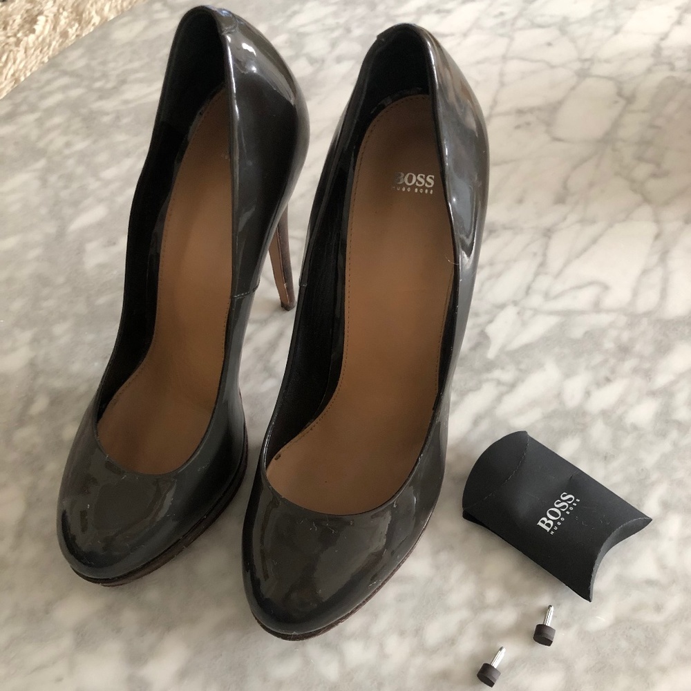 Boss Hugo Boss Patent Leather Pumps